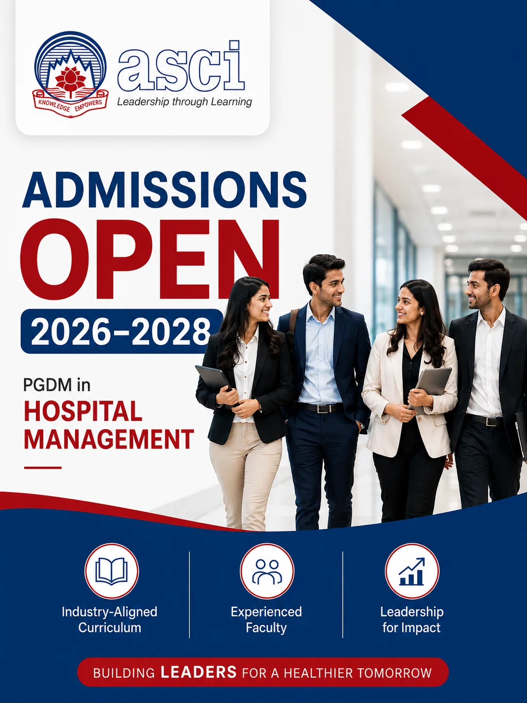 ASCI PGDM Admissions Open 2026-2028